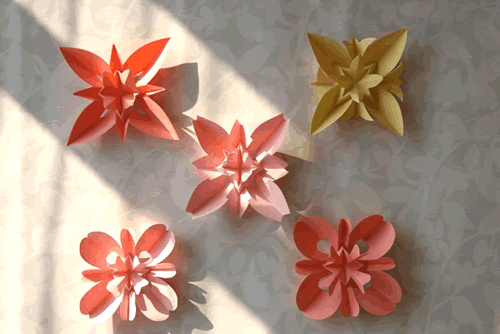 折花 Orihanaワークショップ 折り花 らくらくエコショップ アロマの教室 名古屋天白