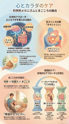 ストレスケア講座｜名古屋で19年・全国オンライン対応｜自律神経・アロマ・腸活の「らくらくエコショップ　アロマの教室」