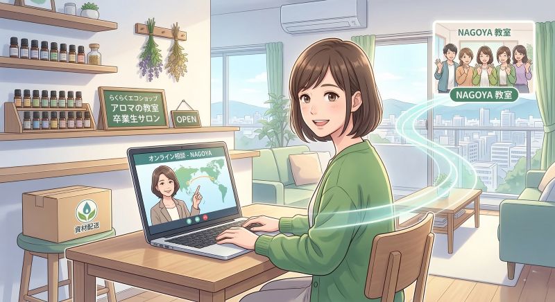 NARD JAPAN認定アロマ・アドバイザー講座||名古屋で学ぶメディカルアロマ オンライン