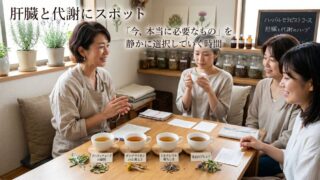 JAMHAハーバルセラピストで学ぶ肝臓ケアと私に合うハーブの選び方 JAMHAハーバルセラピストで学ぶ肝臓ケアと私に合うハーブの選び方